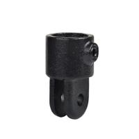 Buiskoppeling Huls t.b.v. scharnierstuk - zwart-D / 42,4 mm